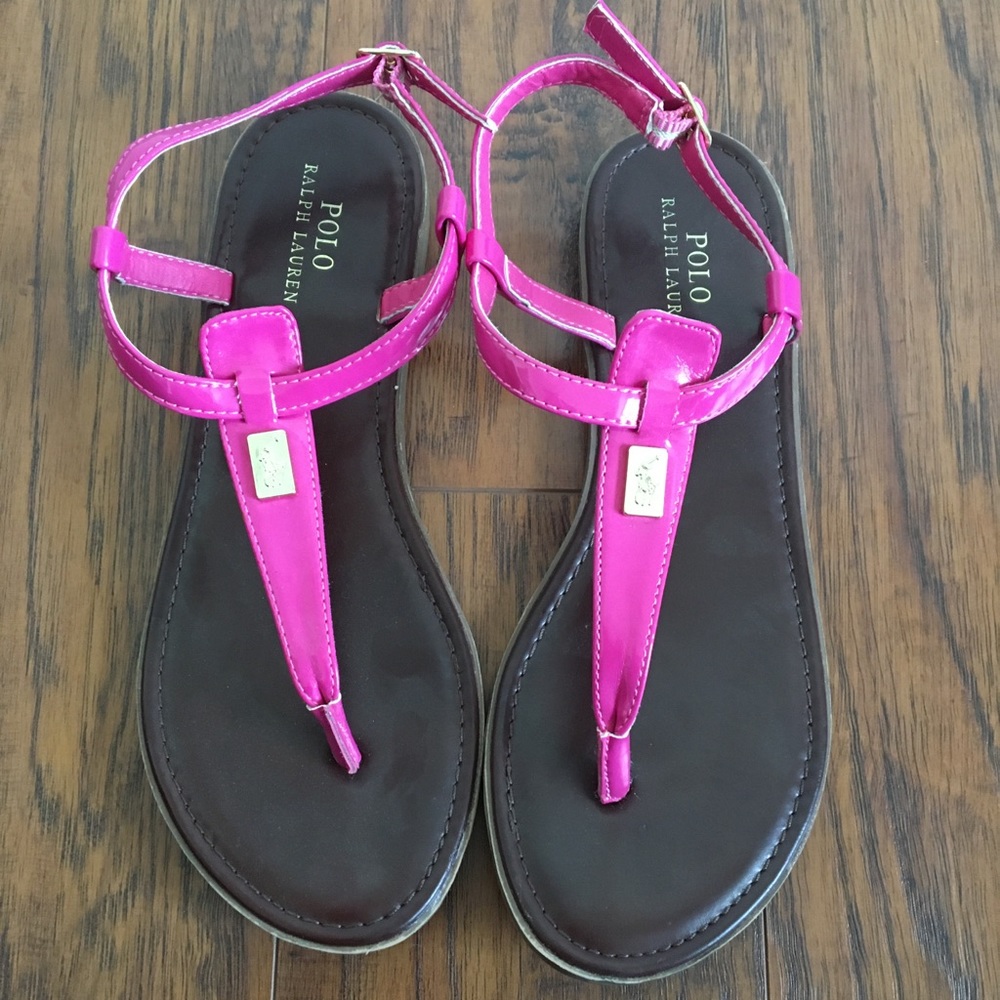 Pink sandals